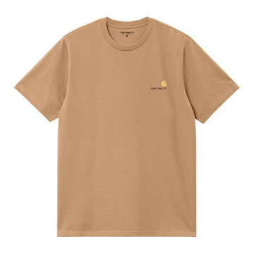 CARHARTT WIP AMERICAN SCRIPT PEANUT - CAMISETA