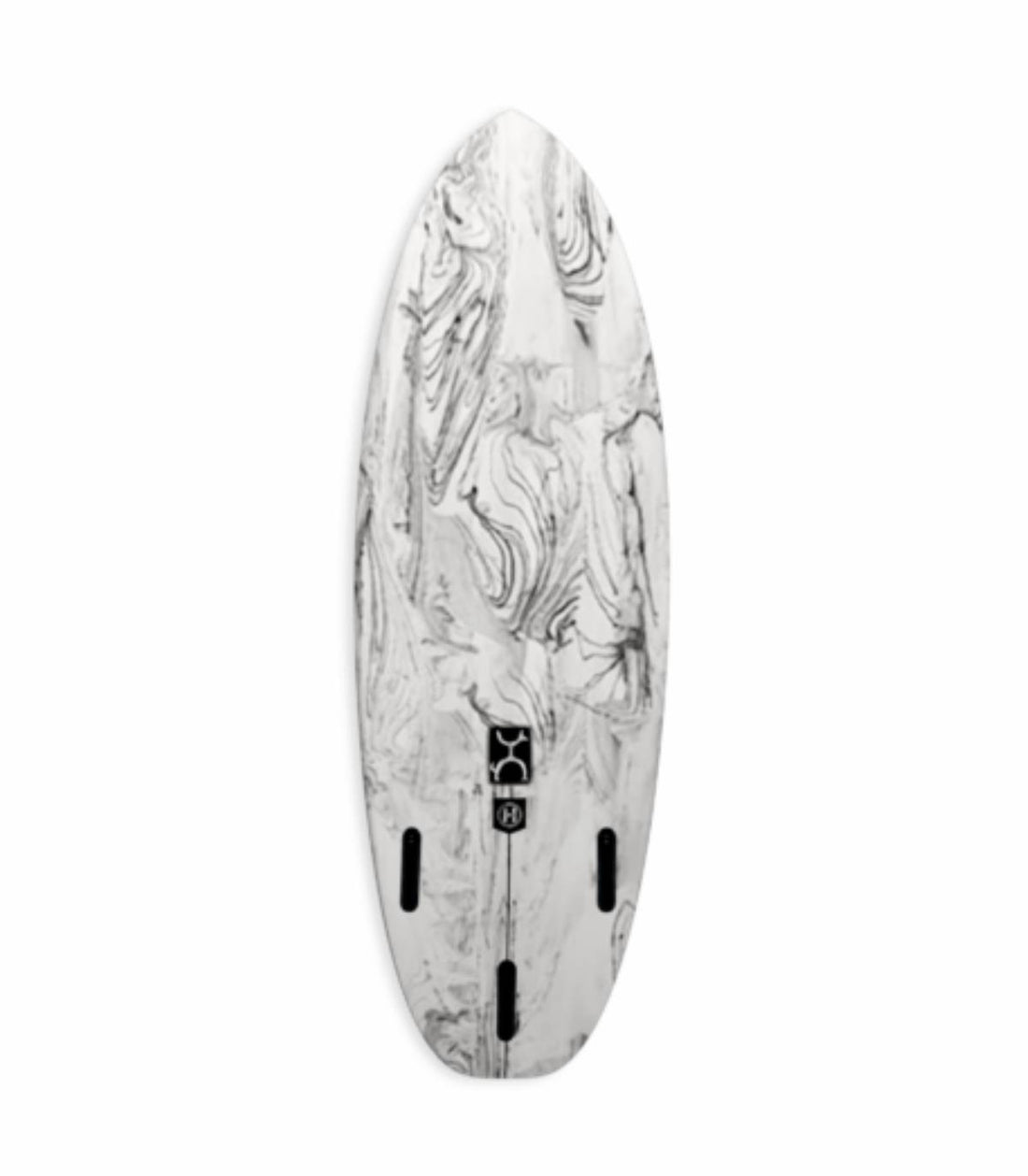 Tabla de surf Firewire Machado Cado Helium en Grey Swirl con resina tintada