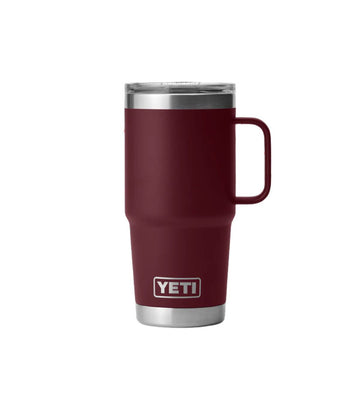 YETI RAMBLER 20 OZ (591 ML) TRAVEL MUG WILD VINE RED