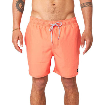 RIP CURL DAILY VOLLEY 15 CORAL - BAÑADOR ELASTICO