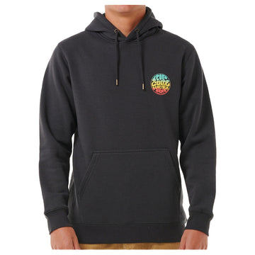 RIP CURL WETSUIT ICON HOOD WASHED BLACK - SUDADERA CON CAPUCHA