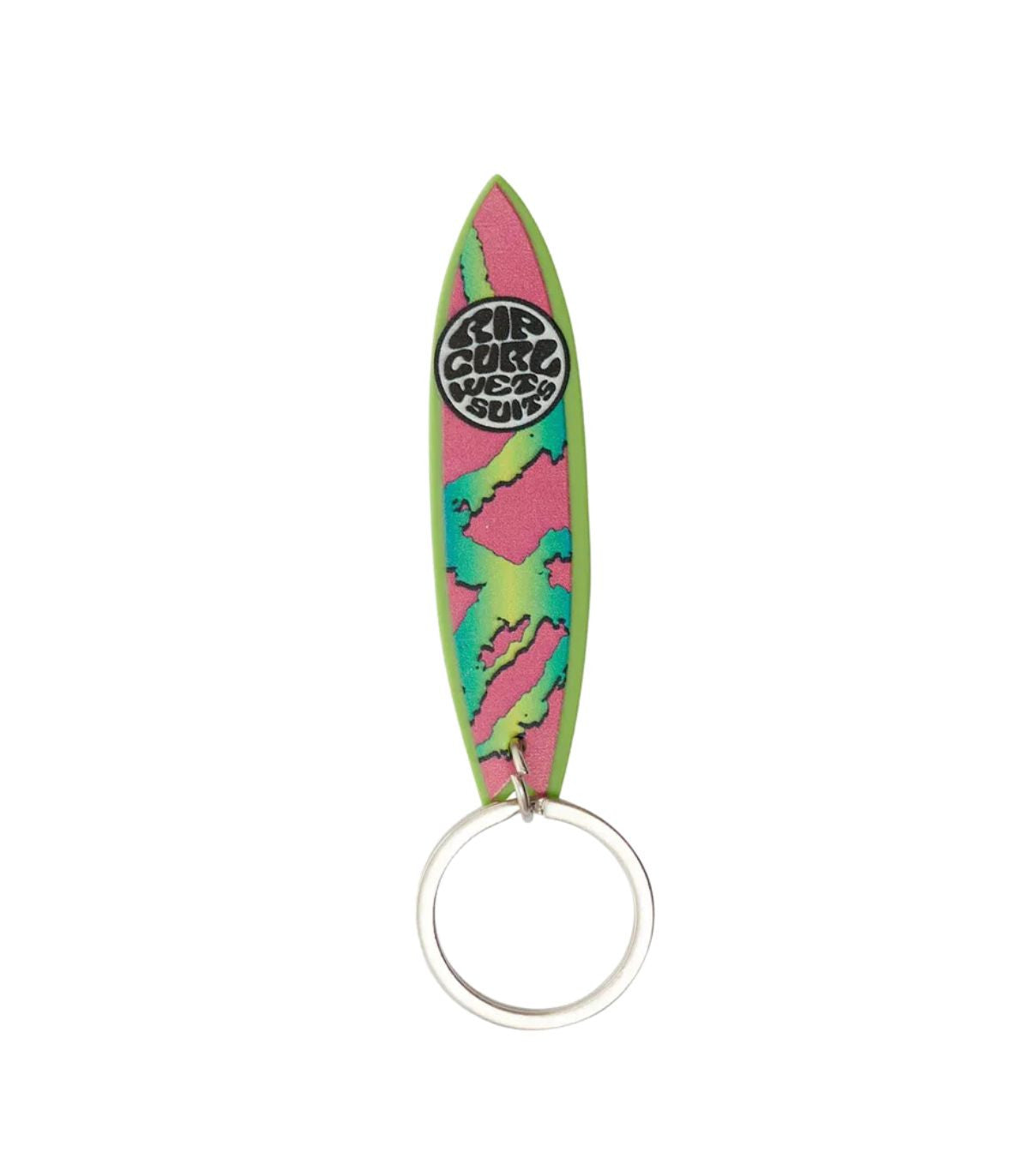 RIP CURL SURFBOARD KEYRING GREEN /PINK /WHITE - LLAVERO