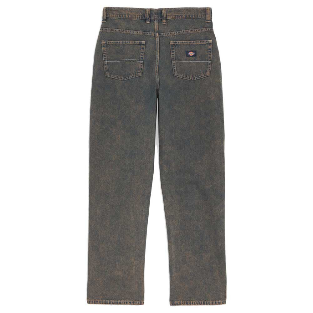 DICKIES PANTALON THOMASVILLE DENIM PANT OVERDYE BROWN WASH