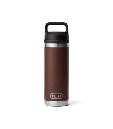 YETI RAMBLER 18 OZ (532 ML) BOTTLE WITH CHUG CAP WETLANDS BROWN