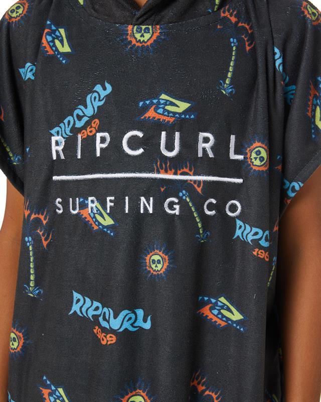 Logo de la Toalla Poncho con Capucha Rip Curl para Niños