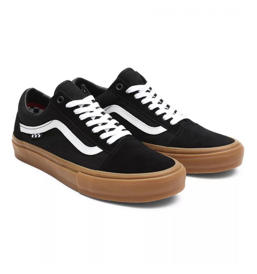 Zapatillas Vans Old Skool Skate Black Gum