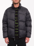 Plumífero Volcom Wallstone JKT Black abierto