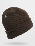 Gorro Volcom Full Stone Beanie marrón oscuro