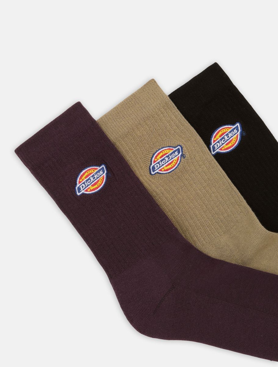 Calcetines Funcionales y Duraderos Dickies Valley Grove ciruela