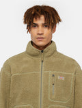 Pecho de la Chaqueta forro Polar Cálida Dickies Mount Hope Fleece Imperial Green