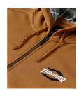 Sudadera con capucha y cremallera Dickies x Thrasher Zip-Through Hoodie. Vista de cerca del logo