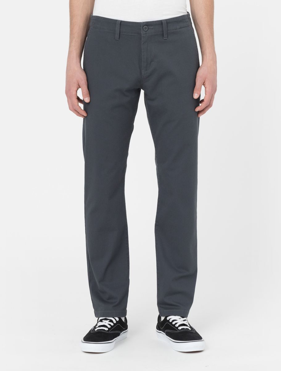 Pantalones de Trabajo Resistentes Dickies Kerman Gris Carbón