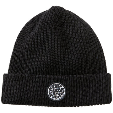 RIP CURL ICONS BEANIE BLACK - GORRO DE LANA