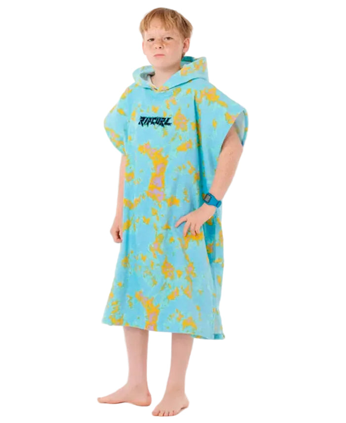 PONCHO NIÑO RIP CURL ESTAMPADO