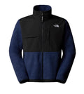 Chaqueta The North Face Retro Denali para hombre en color TFN summit navy/black con el logo en blanco, vista frontal completa