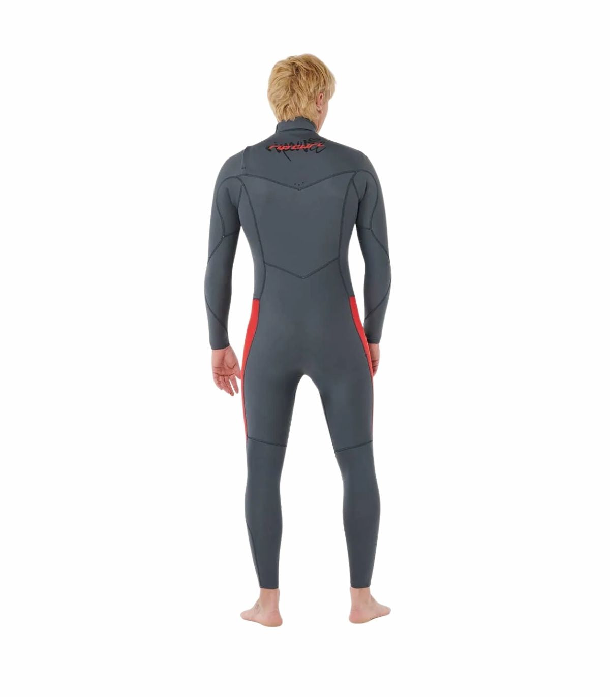 RIP CURL DAWN PATROL PRO 4/3MM 2026  ESTILO RETRO COLORES GRIS Y ROJO