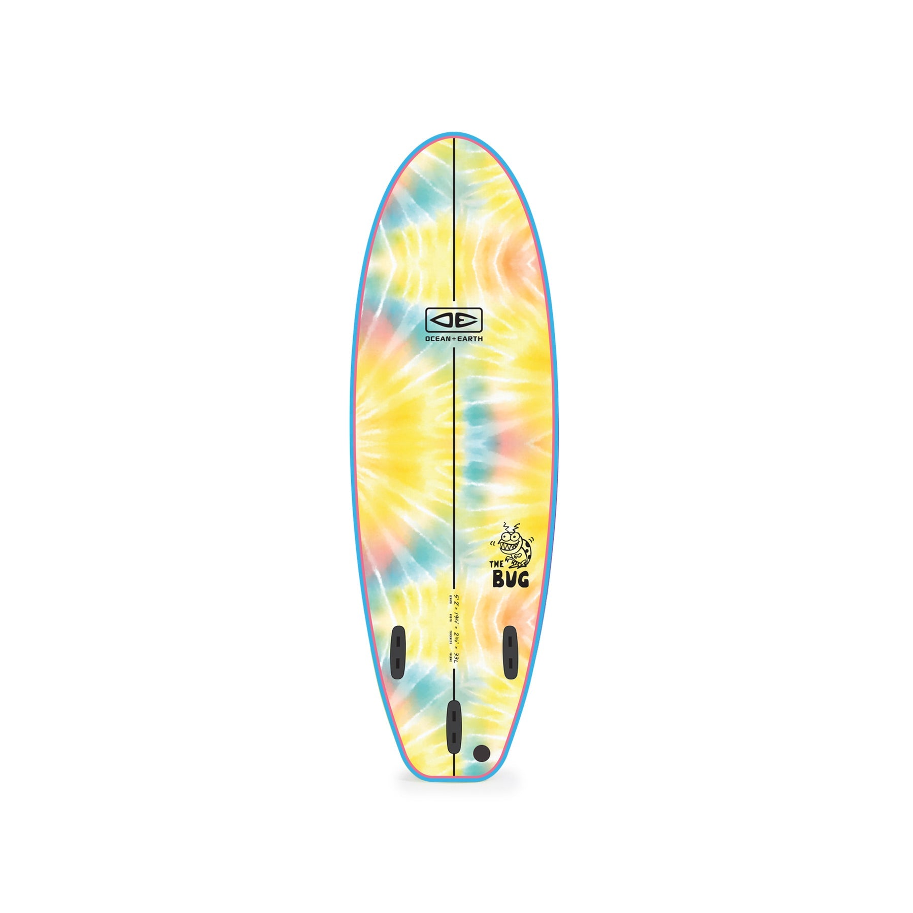 Ocean & Earth The Bug 5'2 | Softboard de surf para iniciación