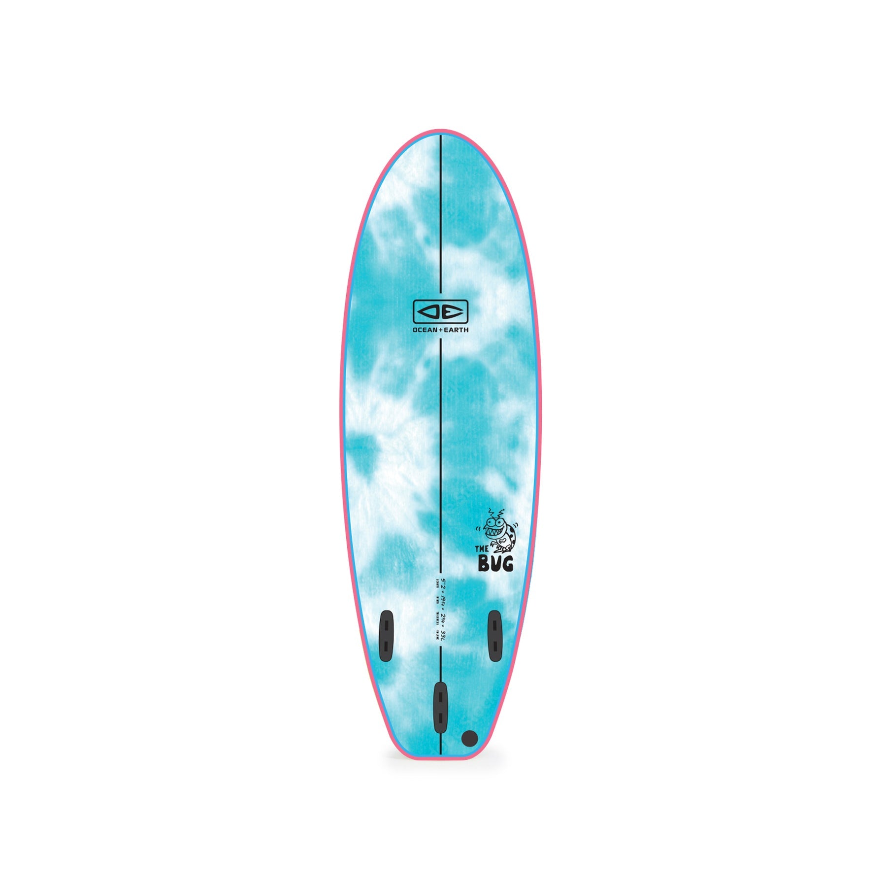 Ocean & Earth The Bug 5'2 | Softboard de surf para iniciación