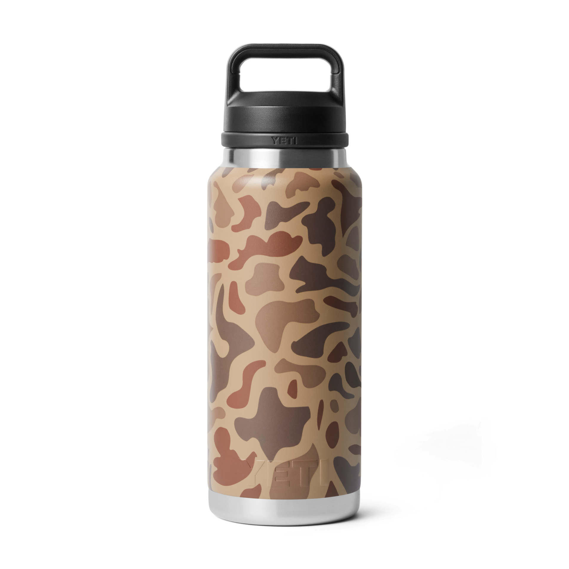 Vista posterior de la Botella YETI Rambler® Bottle Chug V2 Camuflaje