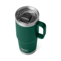 Taza de viaje YETI Rambler 20 oz Black Forest Green - Vista superior