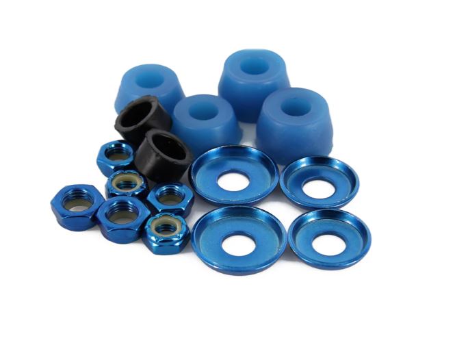 Repuestos skate, kingping, gomas , cazoletas, tuercas, bushings