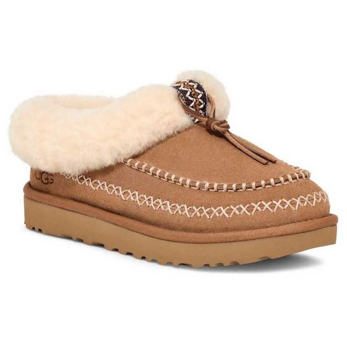 Pantuflas Ugg Tasmann Alpine color Chestnut