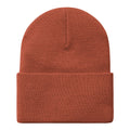 Gorro unisex Carhartt WIP Acrylic Watch Hat rojo vermellón posterior