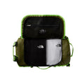 Mochila The North Face Base Camp Duffel - S Verde abierta