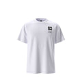 Camiseta The North Face Base Camp Duffel blanca TNF White, vista frontal, manga corta y logo The North Face en el pecho.