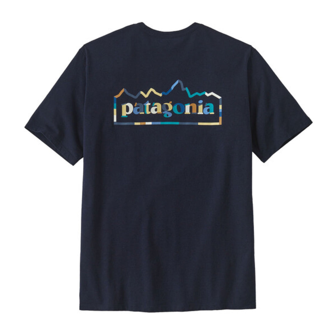 CAMISETA PATAGONIA FITZ ROY NEW NAVY
