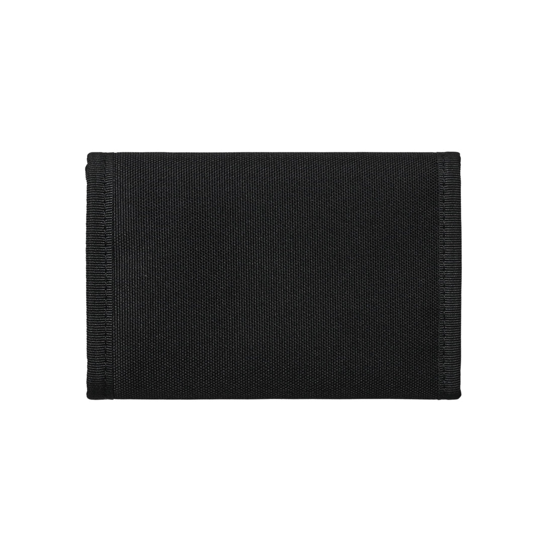 Cartera CARHARTT WIP Alec Wallet en color negro (Black) con el logo bordado en el frente.