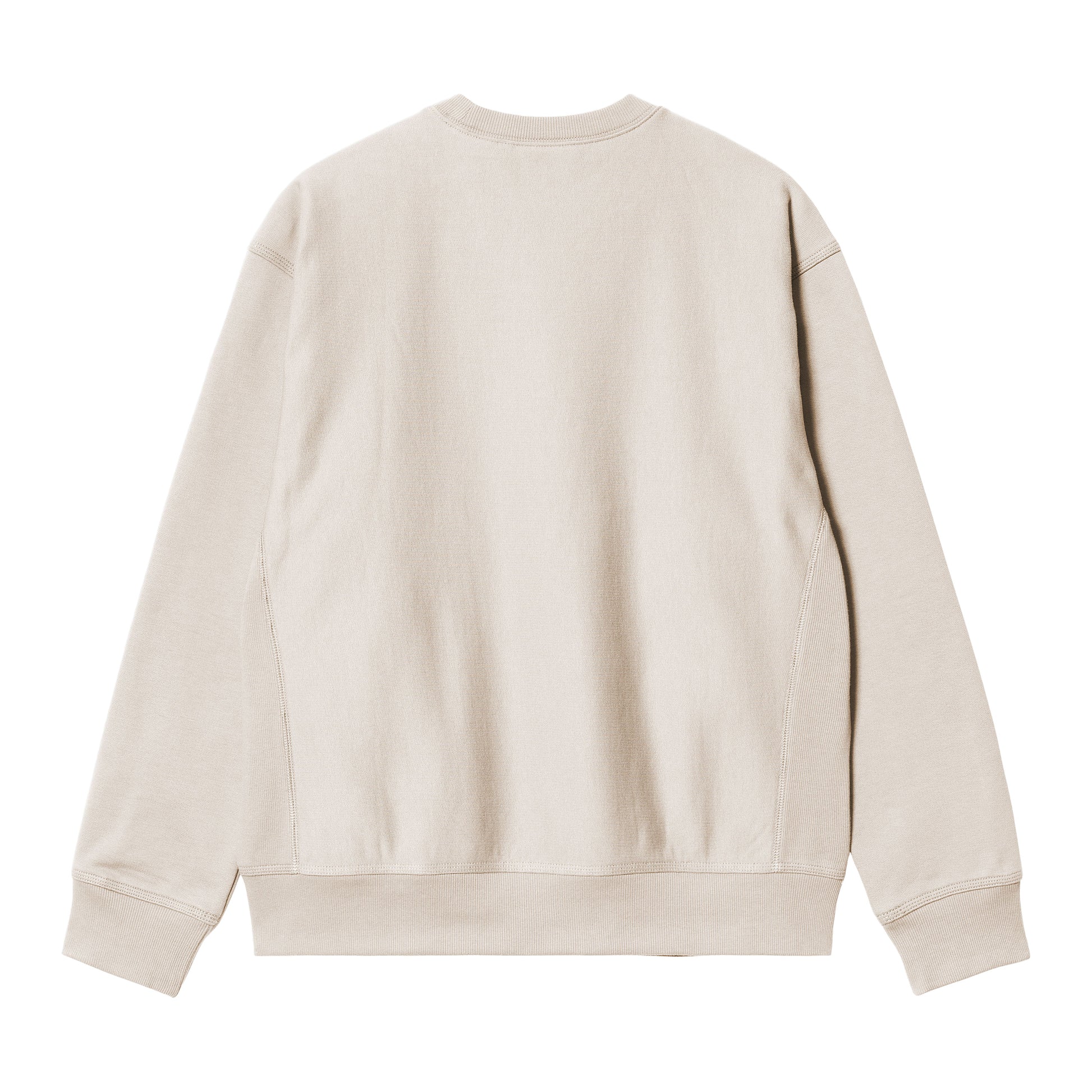 Sudadera Carhartt WIP American Script Sweat Blanca espalda