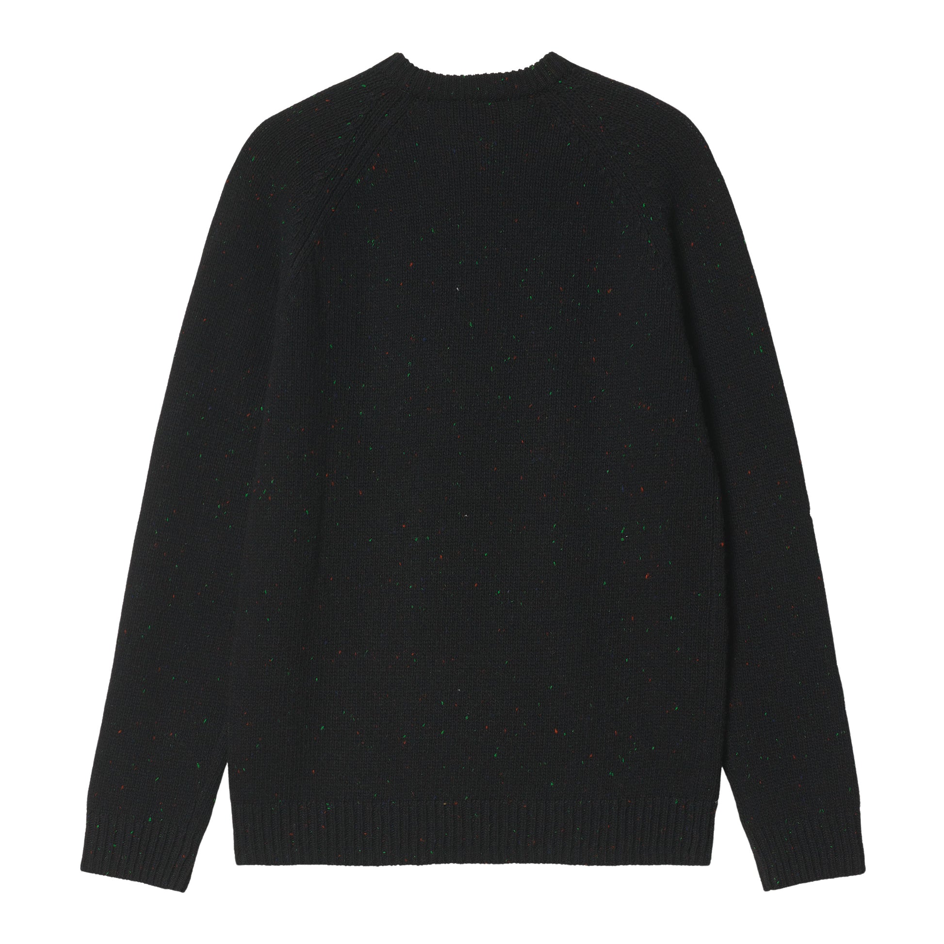 Jersey Carhartt WIP Anglistic Sweater Negro espalda