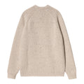 Jersey Carhartt WIP Anglistic Sweater Blanco espalda