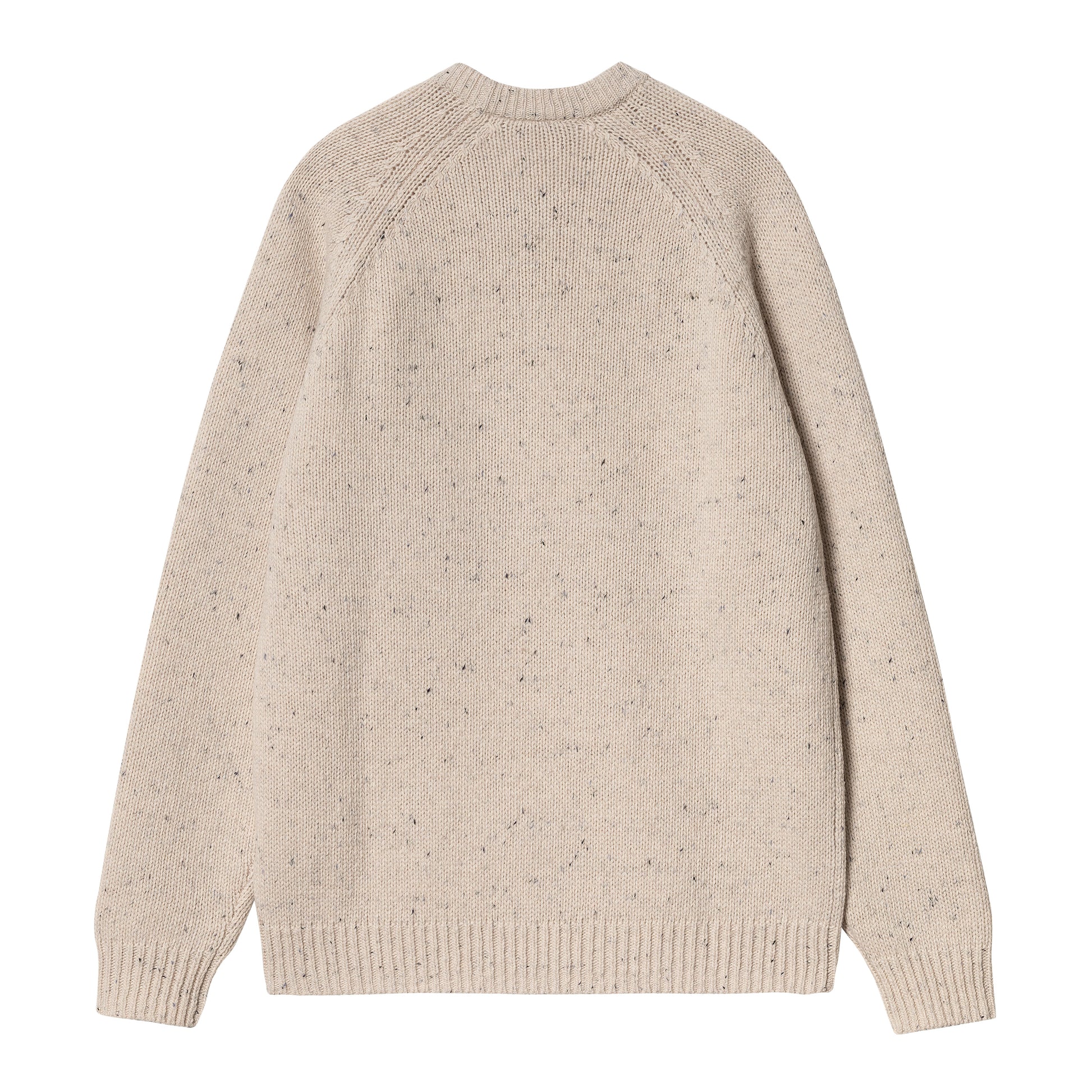 Jersey Carhartt WIP Anglistic Sweater Blanco espalda