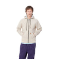 Hombre con la sudadera con capucha y cremallera Carhartt WIP Car-Lux Hooded Jacket Blanca