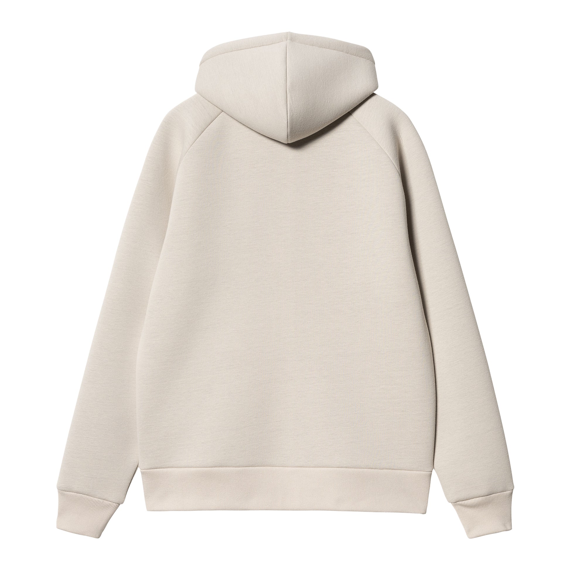 Sudadera con capucha y cremallera Carhartt WIP Car-Lux Hooded Jacket Blanca espalda