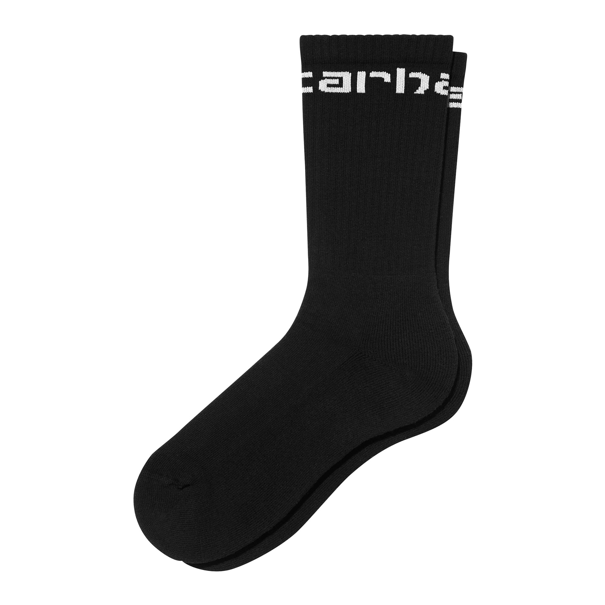 Carhartt WIP Carhartt Socks Negros con el logo en blanco