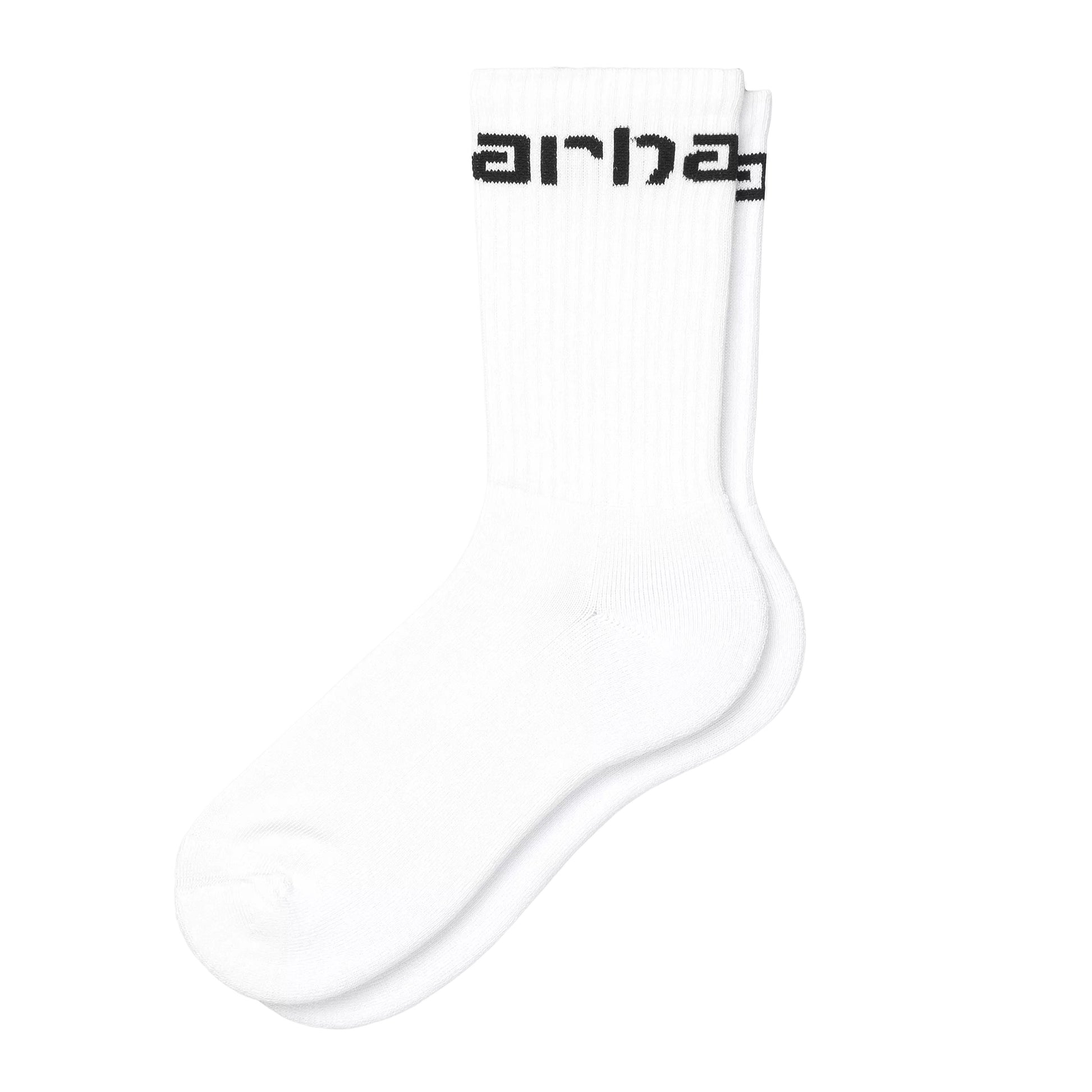 Carhartt WIP Carhartt Socks Blancos con el logo en negro