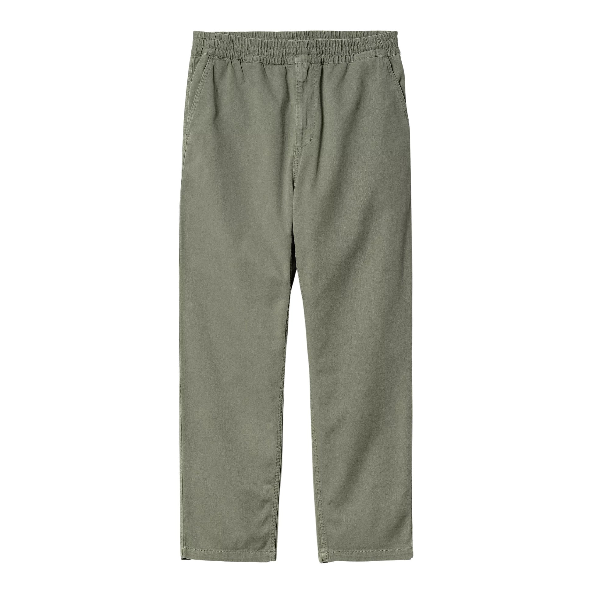 Pantalón resistente Carhartt WIP Flint Pant Park Garment Dyed frontal