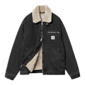 Chaqueta Carhartt WIP Herald Jacket Negra abierta