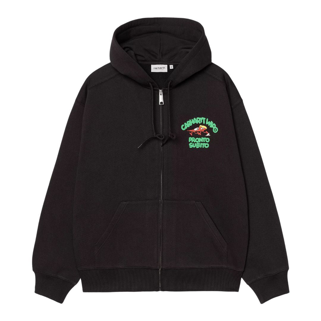 Sudadera Carhartt Negra Capucha Carhartt WIP Hooded Pronto