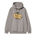 Sudadera con Capucha Carhartt WIP Hooded Yute Sweat Gris