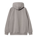 Sudadera con Capucha Carhartt WIP Hooded Yute Sweat Gris espalda