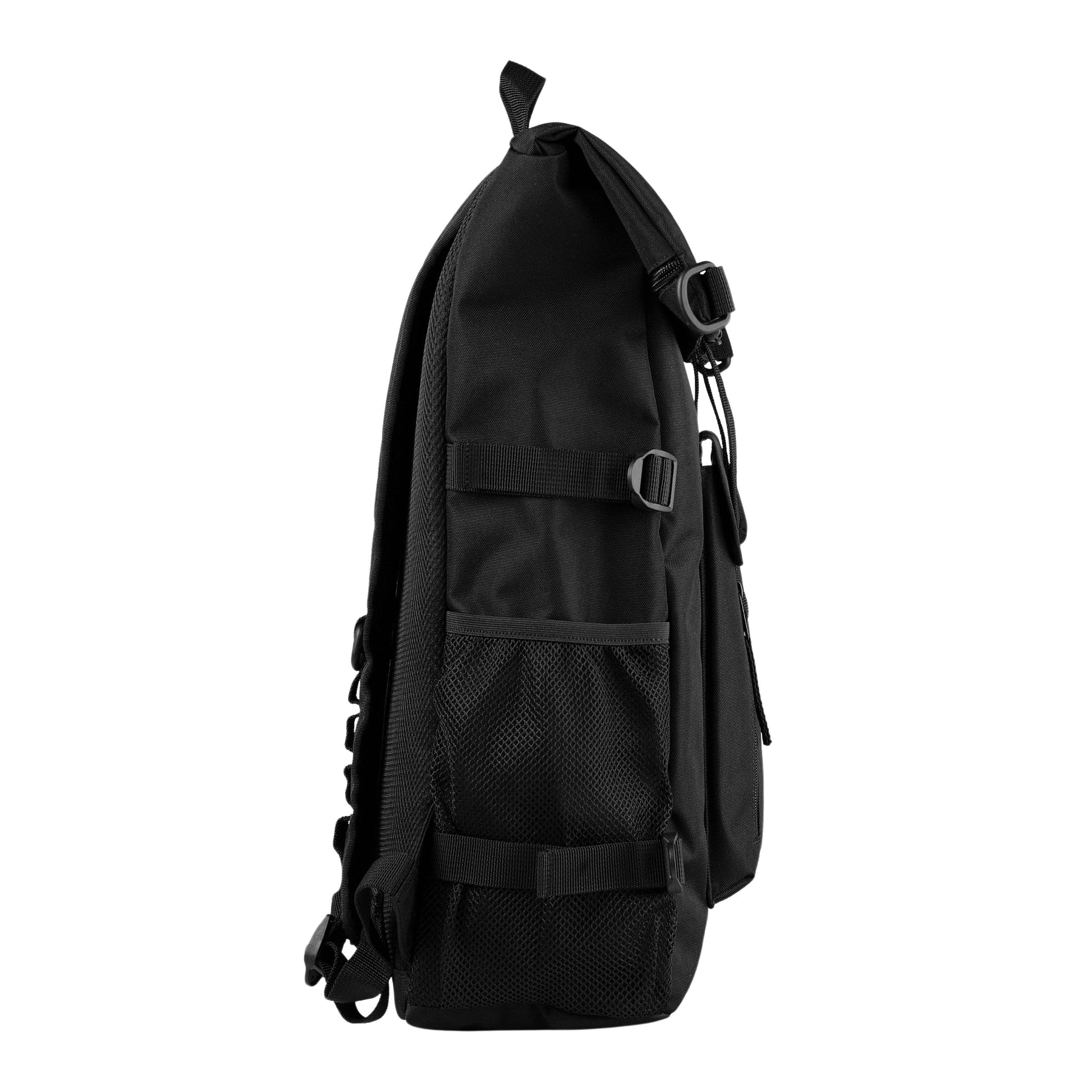 Mochila cuadrada Carhartt WIP Philis Backpack Negra izquierda