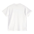 Camiseta básica de manga corta Carhartt WIP S/S American Script T-Shirt Blanca espalda