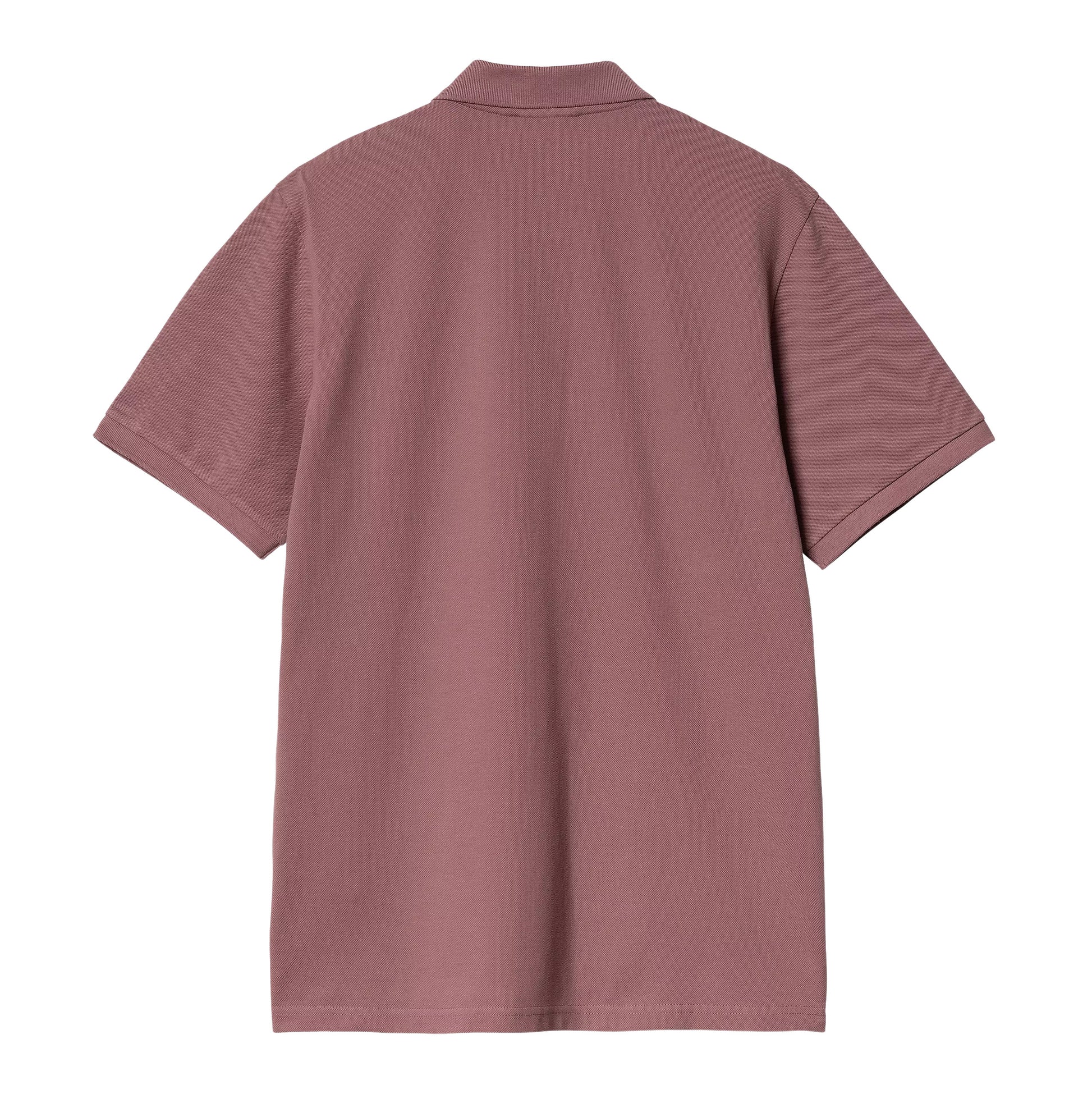 Espalda del Polo Carhartt WIP S/S Chase Pique rosa