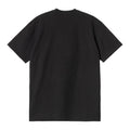 Espalda de la Camiseta de manga corta con bolsillo Carhartt WIP S/S Pocket Heart T-Shirt Negra