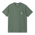 Camiseta básica de manga corta con bolsillo Carhartt WIP S/S Pocket T-Shirt Verde Pato