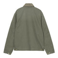 vista trasera chaqueta carhartt detroit verde leaf